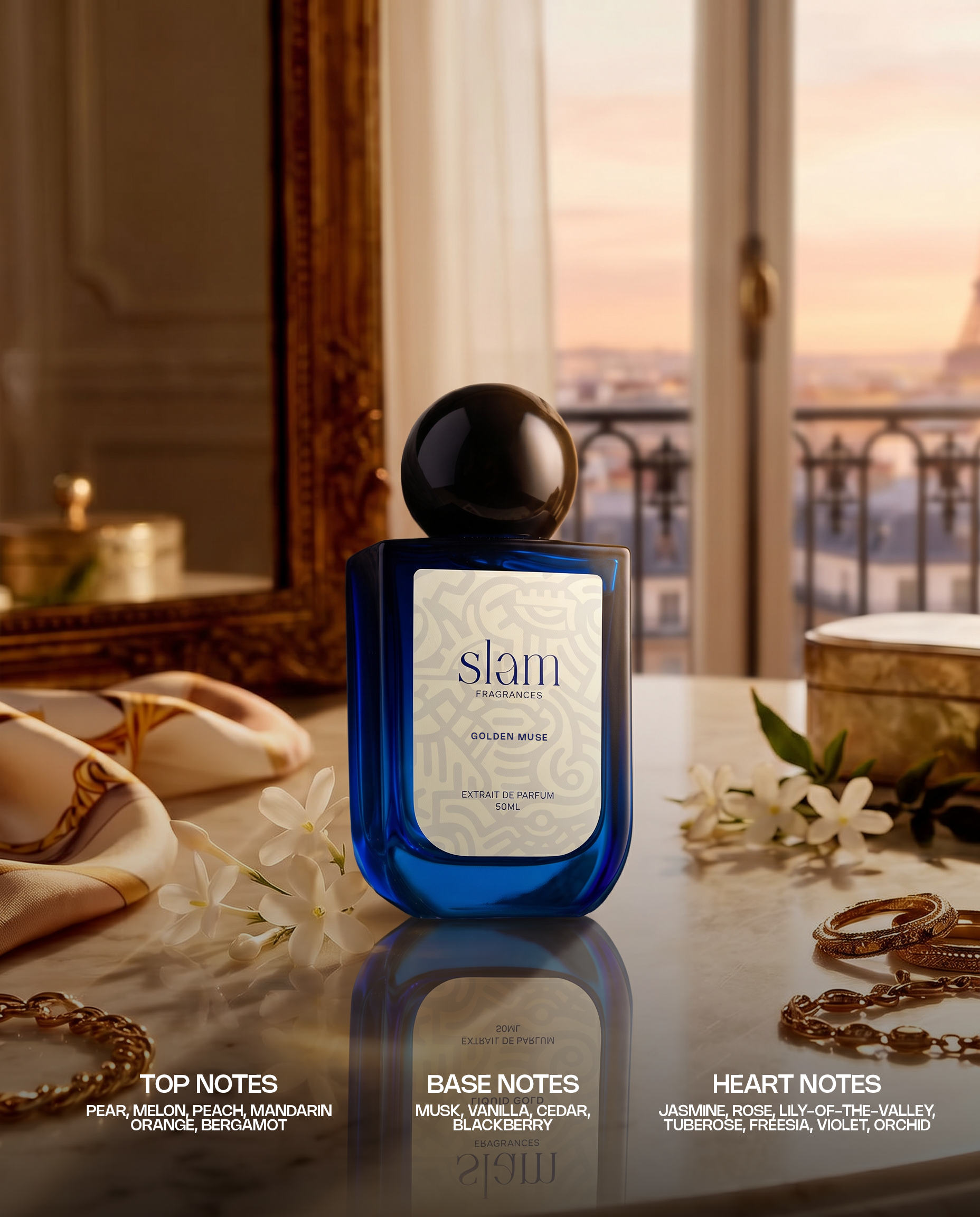 Golden Muse long-lasting perfume in Pakistan | SLAM Pakistan inspired by Dior J'adore, photo 3