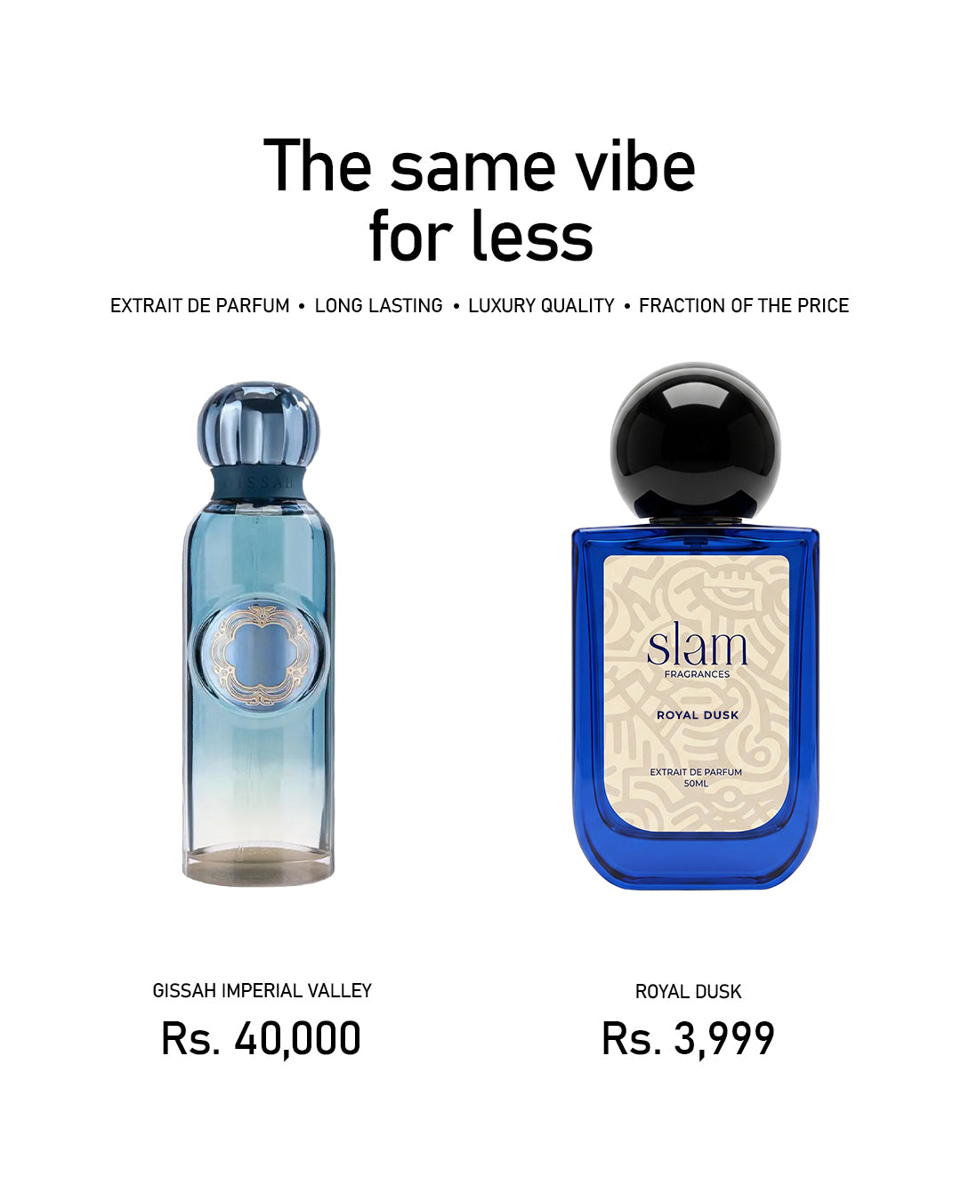 Royal Dusk by SLAM Pakistan — Gissah Imperial Valley impression in Pakistan, extrait de parfum