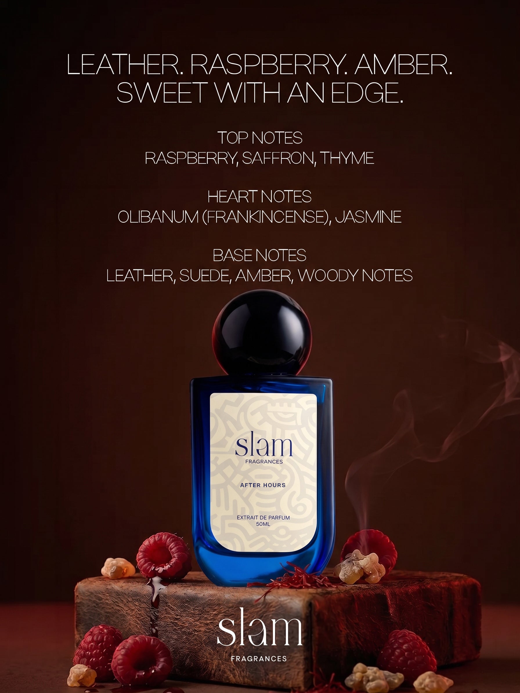 After Hours long-lasting perfume in Pakistan | SLAM Pakistan inspired by Tuscan Leather, photo 3